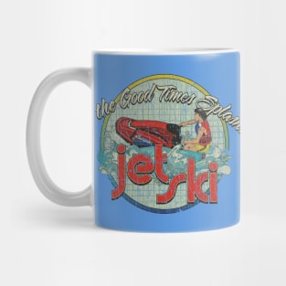 Let The Good Times Splash 1985 Mug